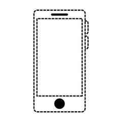 smartphone device isolated icon vector illustration design