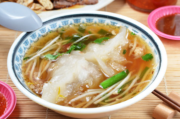 Pyramid dumplings - A popular Taiwan food