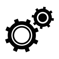 gears machinery isolated icon vector illustration design