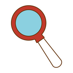 search magnifying glass icon vector illustration design