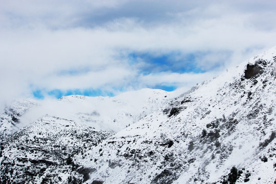 Mountains in the Winter - Andes
