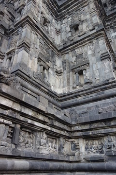 世界遺産 プランバナン寺院 レリーフ インドネシア ジャワ島 ジョグジャカルタ