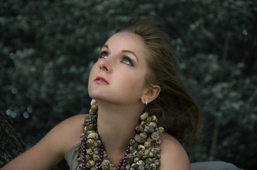 portrait of a young woman