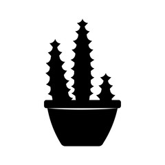 Abstract cute cactus