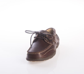 shoe. men's fashion shoes on a Background.