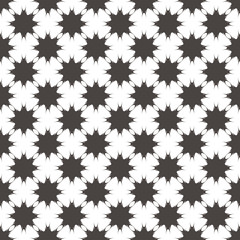 Pattern Abstract Geometric Wallpaper Vector illustration. background. black. on white background.
