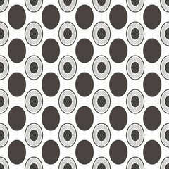 Pattern Abstract Geometric Wallpaper Vector illustration. background. black. on white background
