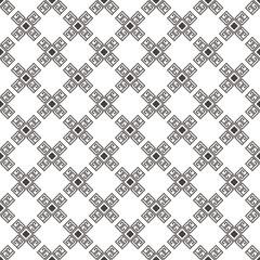 Pattern Abstract Geometric Wallpaper Vector illustration. background. black. on white background