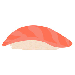 Abstract delicious sushi