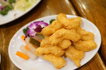 天麩羅　天ぷら　台湾料理　ピクルス　食事