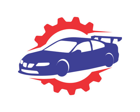 recommend clip art: gear car racing automotive vehicle dealer drive image vector icon