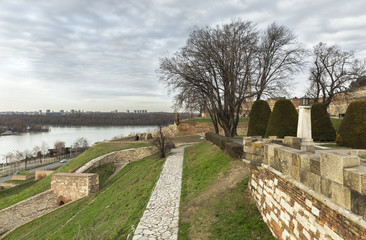 Kalemegdan fortress in Belgrade, Belgrade, Serbia