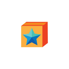 Star Box Logo Icon Design