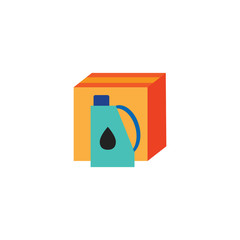 Oil Box Logo Icon Design