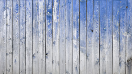 blue wooden wall