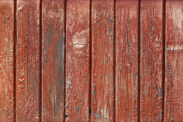 Fototapeta na wymiar red wooden wall