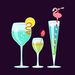 exotic alcoholic cocktails