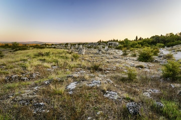 Stone forest in Varna