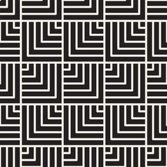 Vector seamless lattice pattern. Modern stylish texture with monochrome trellis. Repeating geometric grid. Simple design background...