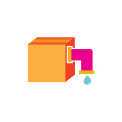 Plumbing Box Logo Icon Design