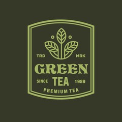 Tea-vector logo/icon illustration
