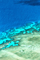 the great reef from the high