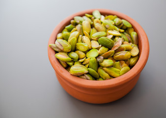 Raw pistachio healthy Snack