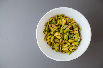 Raw pistachio healthy Snack