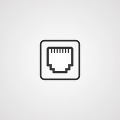 Ethernet port icon