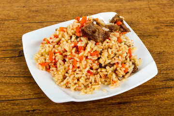 Asian rice - Plov