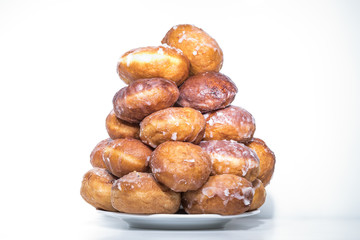 Delicious homemade donuts. 