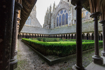 abbaye du mont saint michel intérieur