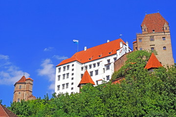 Obraz premium Burg Trausitz in LANDSHUT ( Bayern ) 