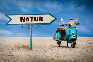 Obraz premium Schild 305 - Natur