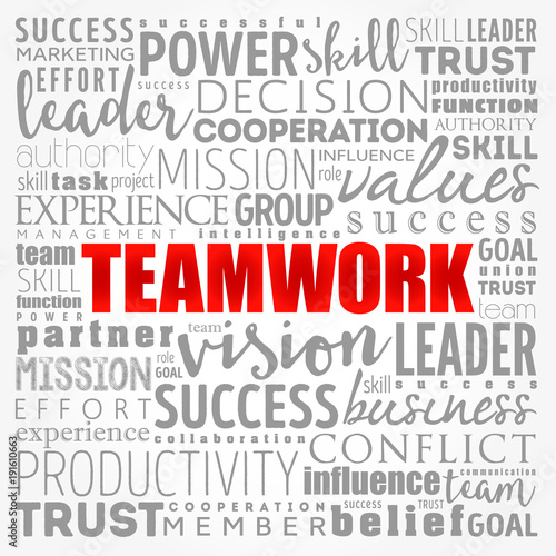 Teamwork Word Search