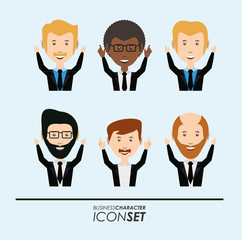 Business character design