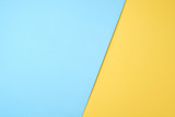 blue and yellow pastel paper color for background