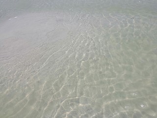 Ocean water background in Florida beach