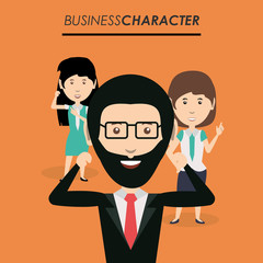 Business character design
