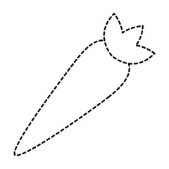 vegetable food healthy carrot fresh vector illustration sticker design