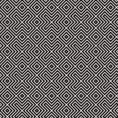 Vector seamless lattice pattern. Modern stylish texture with monochrome trellis. Repeating geometric grid. Simple design background...