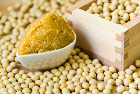 味噌　大豆