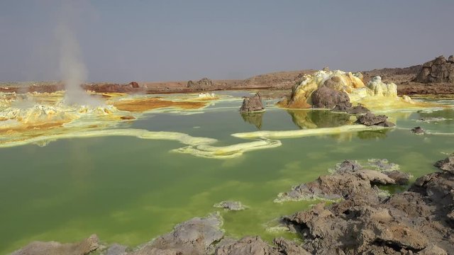 Wonderful places on the planet Earth: Desert Danakil (Ethiopia)