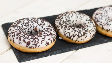 White donut