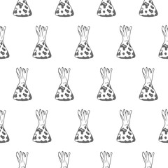 candy seamless vector pattern