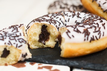 White donut