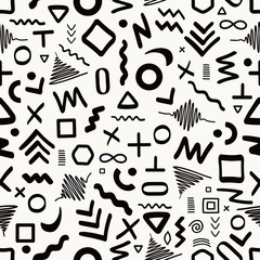 Seamless abstract geometric pattern