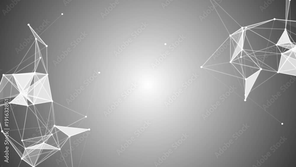 Poster structure in the corners of the screen. place for text. cinematic plexus background. seamless loop.