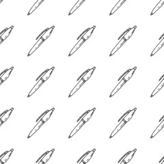 pen seamless vector pattern