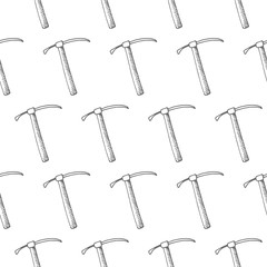pick seamless vector pattern